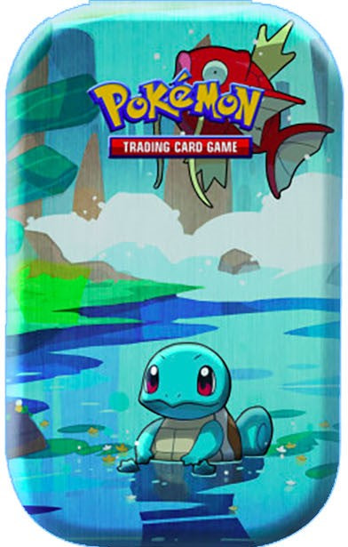 Pokemon Kanto Friends Mini Tin - Squirtle (English)